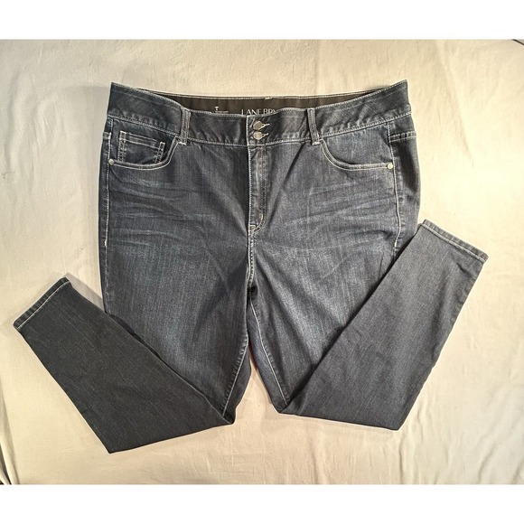 Lane Bryant Skinny Jeans 22 Regular Tighter Tummy Technology - Picture 2 of 12